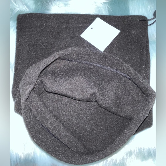 Winterlace NWT Men’s Neck Gaiter cover adult one size unisex soft black women's - Picture 6 of 6